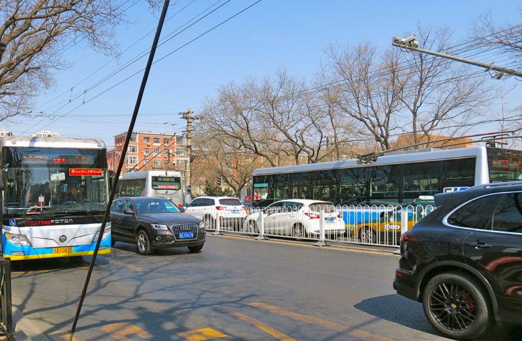 Transporter av skilda slag är viktiga för vardagslivet i Peking