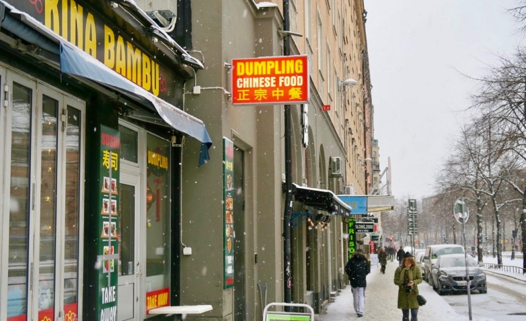 Dagsfärska dumplings finns på restaurang KIna Bambu på Ringvägen i Stockholm.