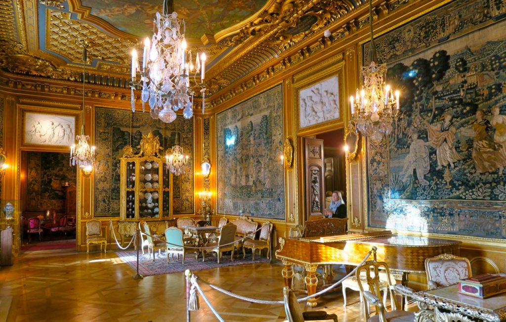 En av de många salongerna i Hallwylska palatset.