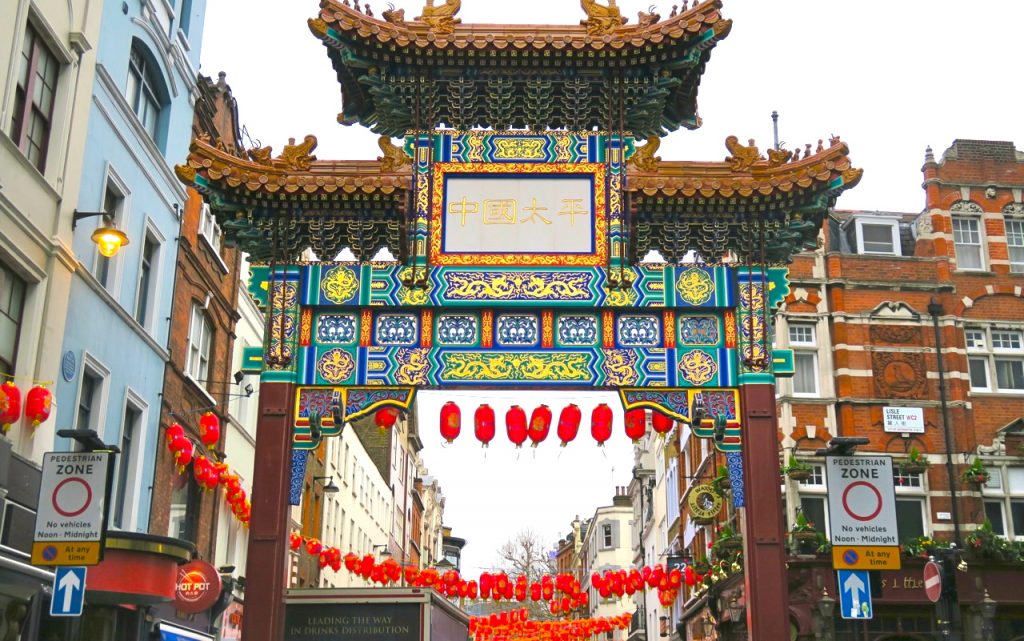 Chinatown, mitt i LOndons SoHo