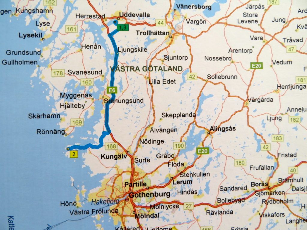 Karta Marstrand Med Omnejd | Karta Mellersta