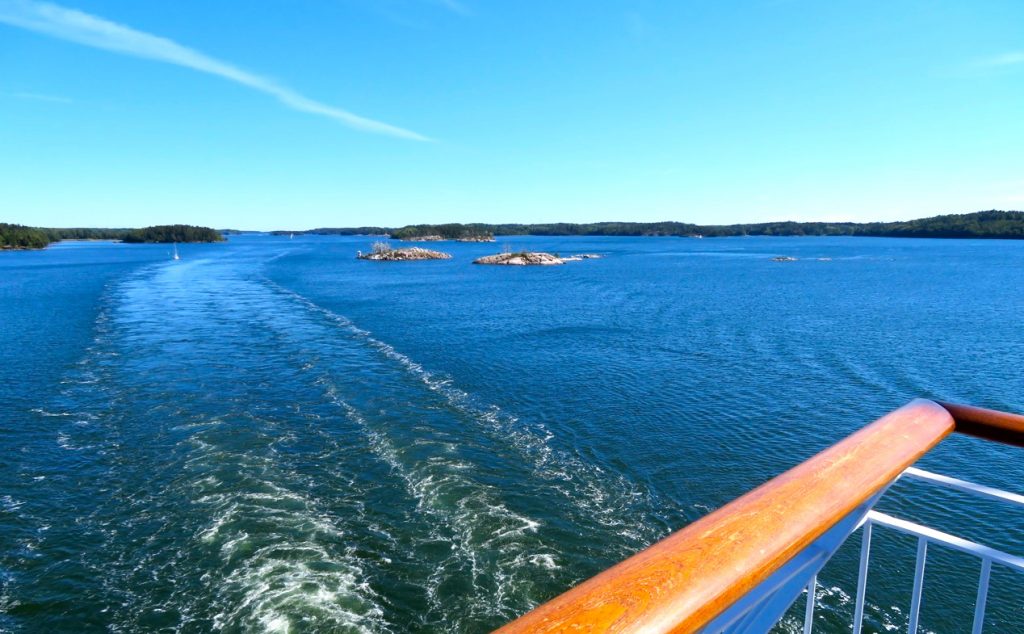 Under sommaren blev det också några resor över till Åland.