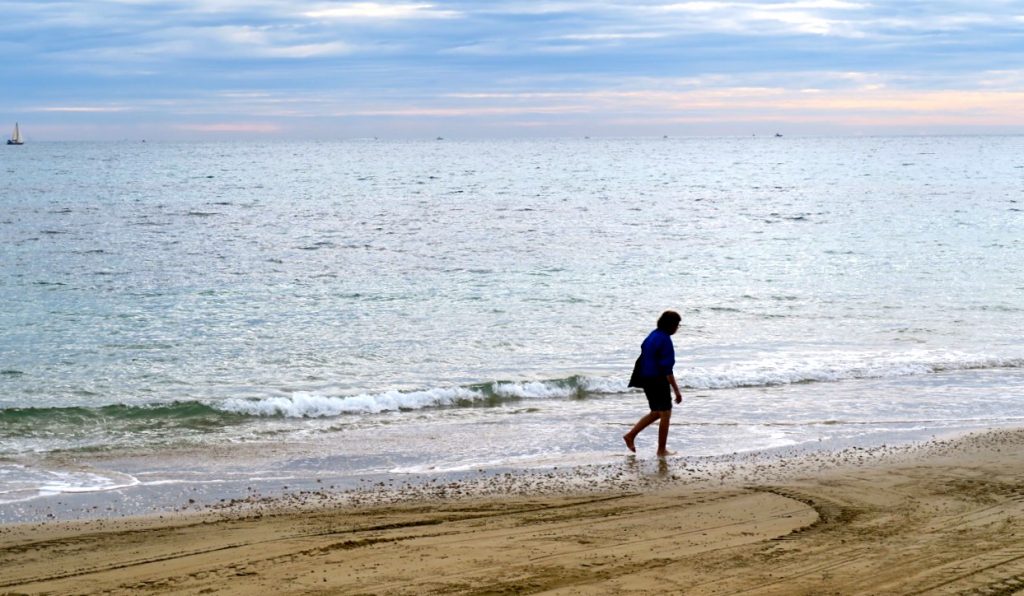 Som vanligt blev det en promenad längs havet somvi startade vid Playa del Cura.