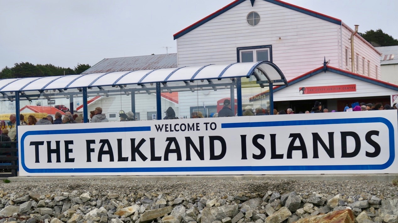 Falklandsöarna välkomnar