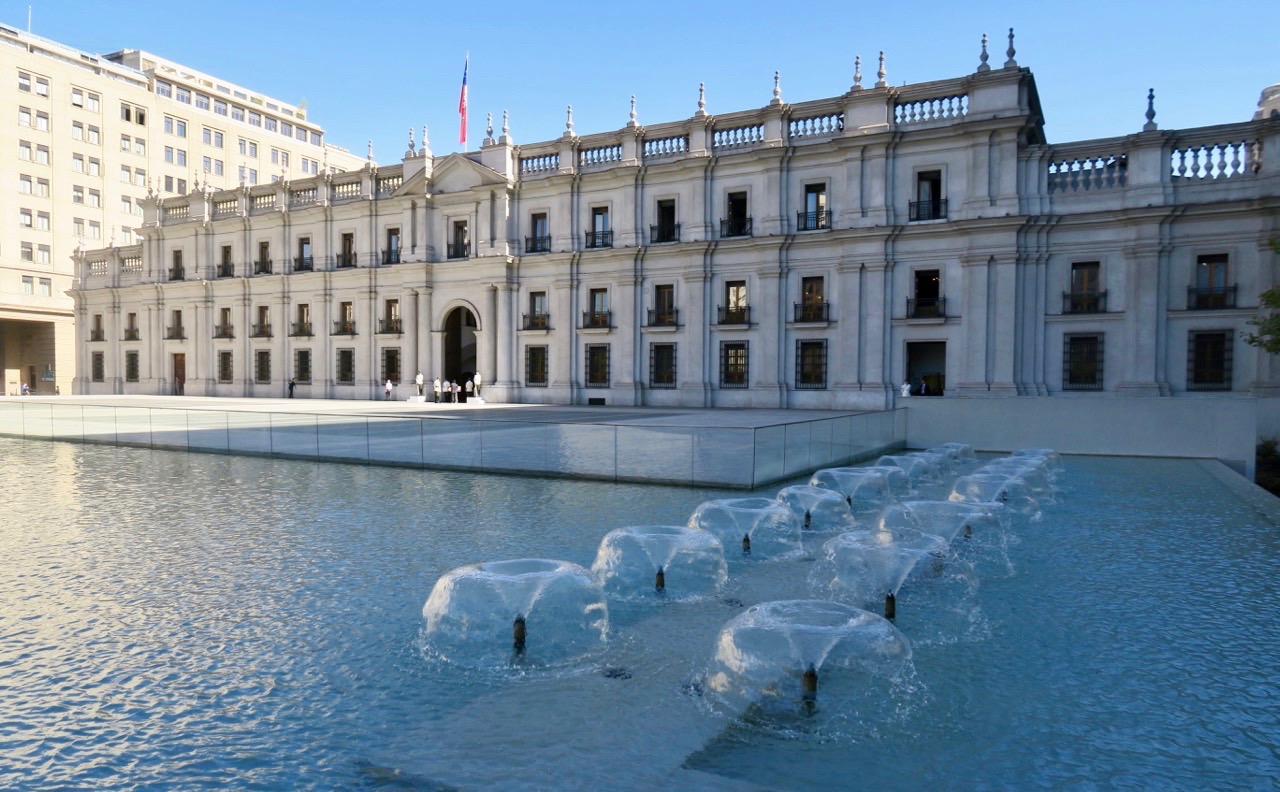 Presidentpalatset, "La Moneta" i Santiago de Chile