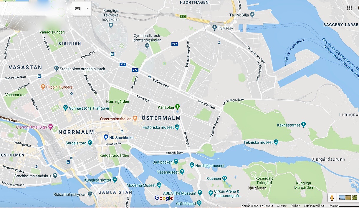 Östermalm och Söder - Stadsdelar med liknande bakgrund - Ditte Akker