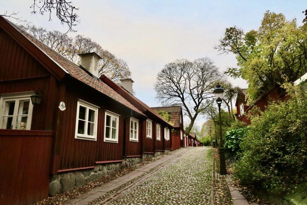 Stockholm. Södermalm. Åsöberget. Lotsgatan. Historiska kvarter. 