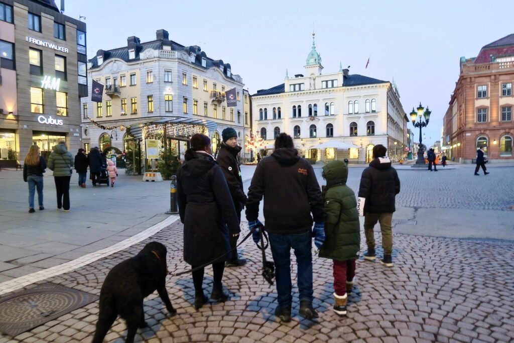 Stadsmysterium i Uppsala; en utomhusaktivitet/vandring för att se mer av Uppsala med ett antal klurigheter att lösa. 