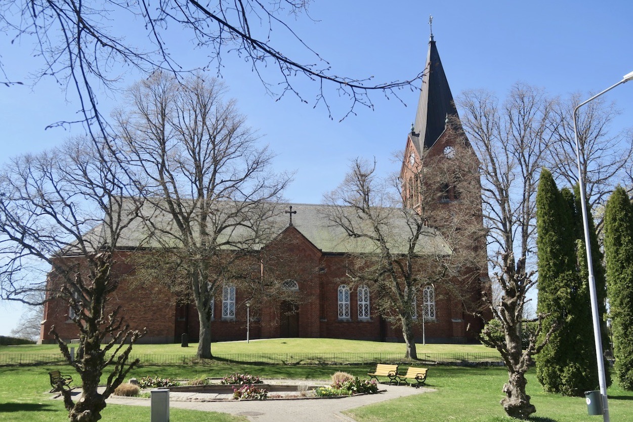 Kyrkan i Töreboda blev nyggd under åren 1868 -1870