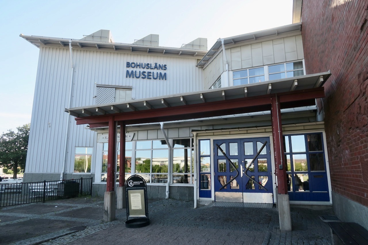 I Uddevalla började vi med ett besök på Bohusläns museum. 